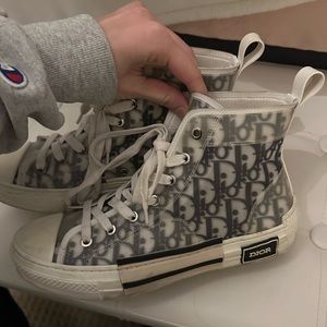 Christian Dior high top sneakers